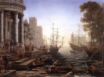Port_Scene_with_the_Embarkation_of_Saint_Ursula_1641